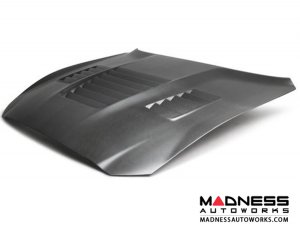 Ford Shelby GT350 Mustang Carbon Fiber Hood - Dry